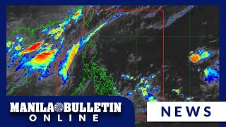 ITCZ easterlies to bring isolated rain showers across parts of the Philippines [upl. by Bluma]