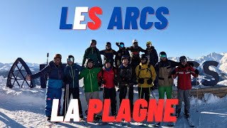 Les Arcs amp La Plagne Ski 2024 [upl. by Drazze]