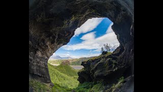 2024 Island Laugavegur Trek 5 Hiking arround Básar [upl. by Eran]