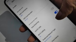 How to enable 4G VoLTE setting realme c34G LTE enable kaise karen [upl. by Madella]