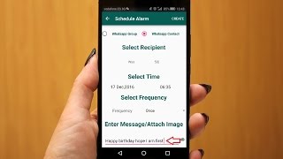 How to Send Scheduled WhatsApp Messages Easy No Root [upl. by Marchall]