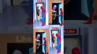 Spiderman vs thanos  find 5 difference spiderman shorts [upl. by Holmen133]