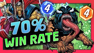 CRAZY WINRATE with this super EASY Lockjaw deck  MARVEL SNAP [upl. by Julio732]