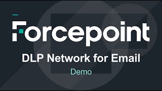 Demo  DLP Network For Email [upl. by Bouley]