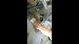 How to remove old C5 corvette bushings [upl. by Lyrred]