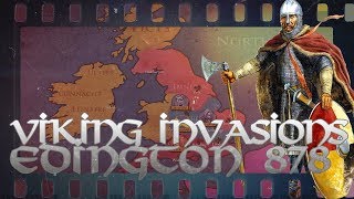 Vikings Battle of Edington 878  Great Heathen Army DOCUMENTARY [upl. by Amasa502]