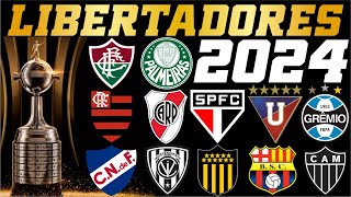 Copa Libertadores 2024  Confrontos Definidos das Semifinal [upl. by Hahsia]