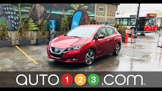 Nissan LEAF 2018  Essai routier [upl. by Sedecrem360]