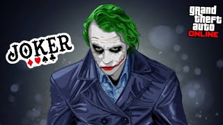 GTA 5  Joker Character Creation  Heath Ledger [upl. by Euk]