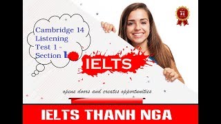 Cambridge IELTS Academic 14  Listening Test 1 Section 1 Crime report form [upl. by Orazal]