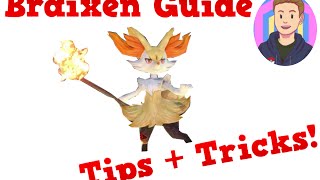 Braixen Guide  Pokken Tournament  Basic Guide  First Impressions  Tips And Tricks [upl. by Terrilyn]