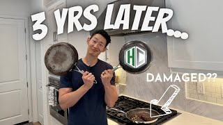 Does Hex Clad Cookware Last Is it worth it 3 Year Review [upl. by Adivad103]