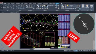 COMO COLOCAR GRILLA DE COORDENADAS EN AUTOCAD FACIL Y RAPIDO  LISP [upl. by Horne]