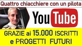 GRAZIE ai 15000 ISCRITTI e PROGETTI FUTURI Ep 80 [upl. by Wolfson]