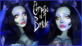 Corpse Bride Halloween GLAM Makeup Tutorial  Emily [upl. by Marissa]