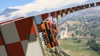 DE MOEILIJKSTE ONZICHTBARE WALLRIDE GTA V Online Funny Races [upl. by Maddox]