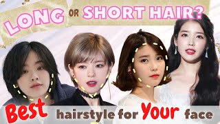 LONG HAIR or SHORT HAIR BEST Hairstyles amp Cuts for YOUR FACE  Watch This BEFORE You Cut Your Hair [upl. by Tterrej227]