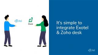 Exotel  Zoho Desk Integration What amp How To [upl. by Connell]