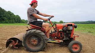 I Bought a 1950s Mini Tractor With Attachments RARE FIND [upl. by Divadnoj]