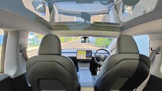 Tesla Model Y full Interior review Its better than you think [upl. by Idnat267]