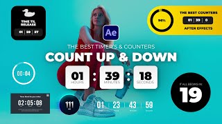 Create the Best Timer amp Countdown Animations in After Effects [upl. by Modestia]