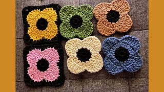 Crochet quot orla quot flower Blanket  Throw👉step by step Tutorial For Beginners sara1111 [upl. by Enuahs]