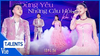 Trung Quân và Myra Trần hát Dừng Yêu x Những Câu Hỏi Khi Say bùng nổ nốt cao  Sóng 24 [upl. by Acir]