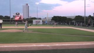 8 year old baseball pitcher Tanner Wiggins throws 52 MPH Fastball [upl. by Ecurb]