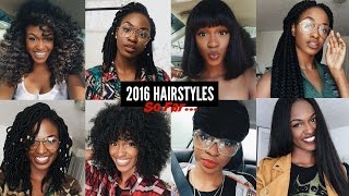 My 2016 hairstyles Inspiration so far  detailsreviews  Kiitana [upl. by Noteek694]