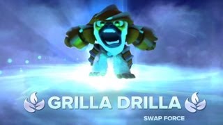 Grilla Drilla Gameplay Preview Skylanders Swap Force [upl. by Talyah]