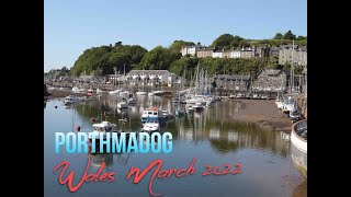 A trip to the harbour town of Porthmadog Wales [upl. by Venezia]