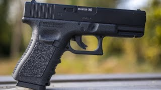 REVIEW Glock 19 BB CO2 45mm Air Pistol [upl. by Abehshtab]