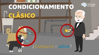 Condicionamiento clásico de Pavlov con ejemplos Así funciona Resumen animado [upl. by Slemmer435]