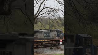 YN2 Double On The Head End In Carlisle railfanning train railroad railfans shorts viral [upl. by Rosalynd879]