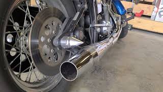 Harley Davidson Evo Stage 2 with Thunderheader Exhaust [upl. by Mollee]