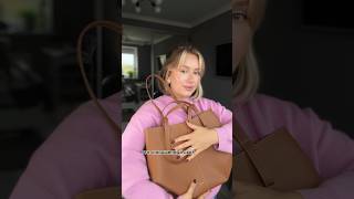 Обзор Polene Cyme в цвете Camel Распаковка сумки Polene 🍂 polene poleneparis bag распаковка [upl. by Nancie515]