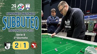 Subbuteo Casale vs Team Campania Serie B  Campionato Nazionale a squadre di Subbuteo Trad 2024 [upl. by Ecertak539]