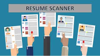 Resume Scanner In Python [upl. by Nywled106]