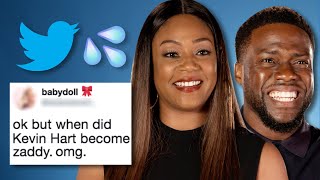 Tiffany Haddish And Kevin Hart Read Thirst Tweets [upl. by Inasah145]