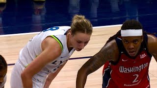 Last minute of Washington Mystics vs Minnesota Lynx [upl. by Elocan932]