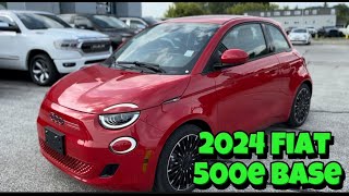 2024 Fiat 500e Base Fully Electric Vehicle [upl. by Ravaj185]