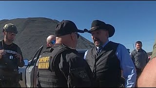 Bodycam video shows tensions flaring between Lexington police Cleveland County deputies [upl. by Oznol]