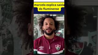 MARCELO JOGADOR FLUMINENSE DECLARAÇAO PORQUE RESCINDIU O CONTRATO APOS BIGA COM MANO MENEZES [upl. by Murray]