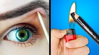 16 TRUCOS INCREÍBLES DE MAQUILLAJE QUE DEBERÍAS SABER [upl. by Ahsauqal524]