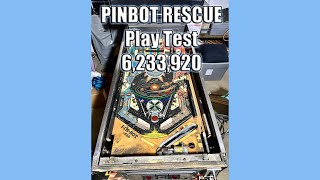 Pinbot 1986 Williams Pinball Machine Play Test 6233920 [upl. by Nehepts]