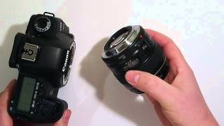 How To Adjust The Aperture On Canon EF Lenses When Using Lens Adapters [upl. by Yemarej39]