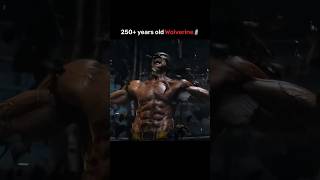 Meanwhile 250year old wolverine💀😈  hollywood marvel deadpool wolverine trending shorts mcu [upl. by Bonacci]