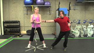 techlife How to do a frontal plane lunge [upl. by Leda571]