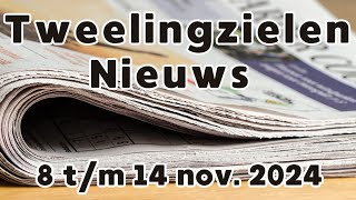 Tweelingzielen nieuws 8 tm 14 november 2024 tweelingzielen tweelingvlammen union [upl. by Eelsel169]