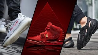 TOP 10 YEEZYS OF ALL TIME [upl. by Aihseuqal]